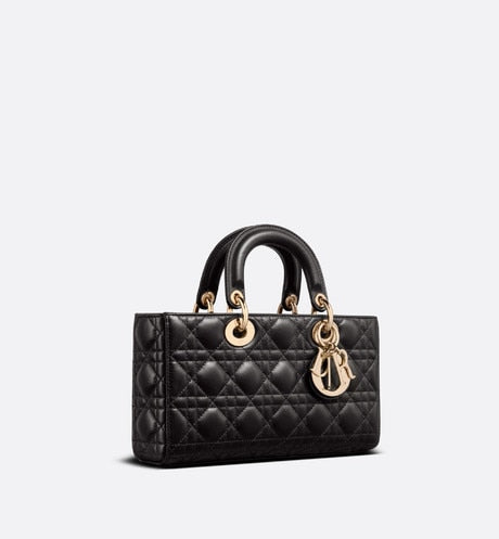 Lady D-Joy Bag • Black Cannage Lambskin
