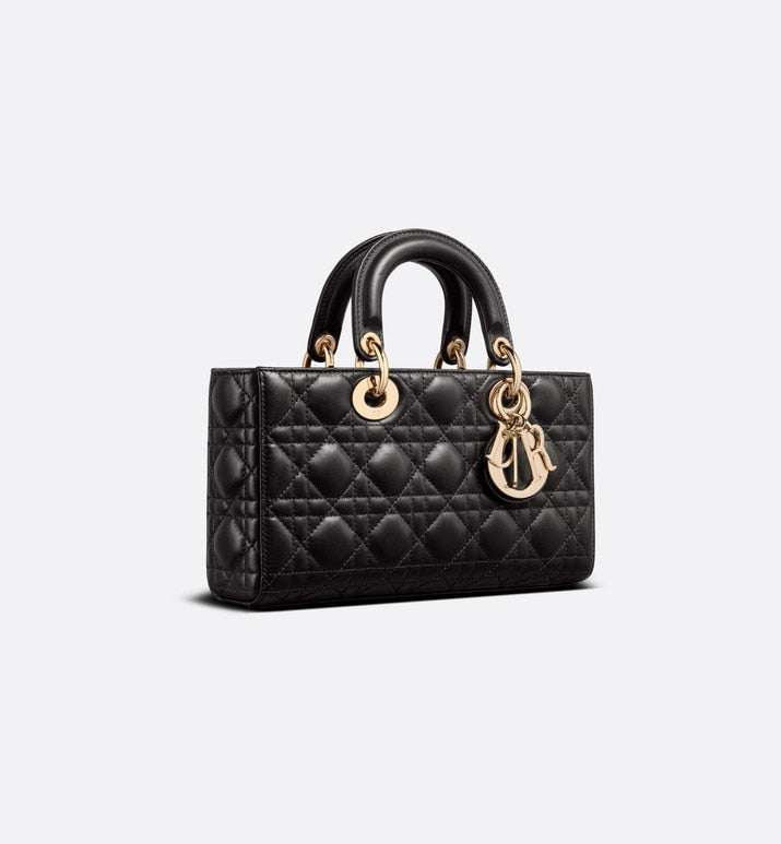 Lady D-Joy Bag • Black Cannage Lambskin
