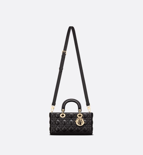 Lady D-Joy Bag • Black Cannage Lambskin