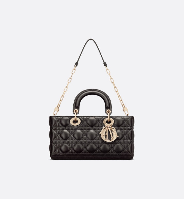 Lady D-Joy Bag • Black Cannage Lambskin