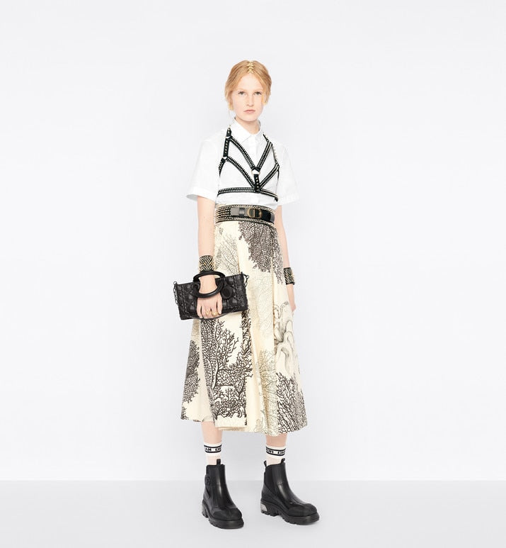 Lady D-Joy Bag • Latte Cannage Lambskin