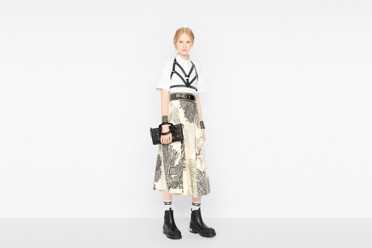 Lady D-Joy Bag • Latte Cannage Lambskin