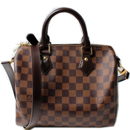 Speedy 25 Bandouliere Damier Ebene