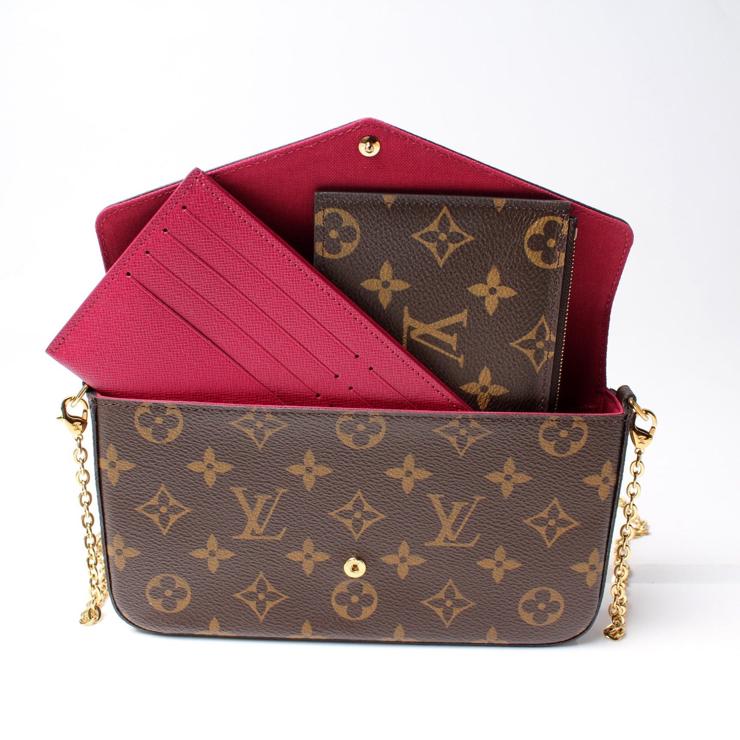 Pochette Felicie Monogram