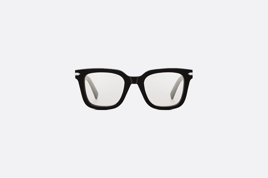 DiorBlackSuit S10I • Black Square Glasses with Blue Light Filter