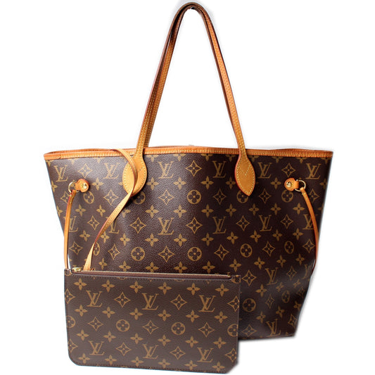 Neverfull MM W/ Wallet Monogram