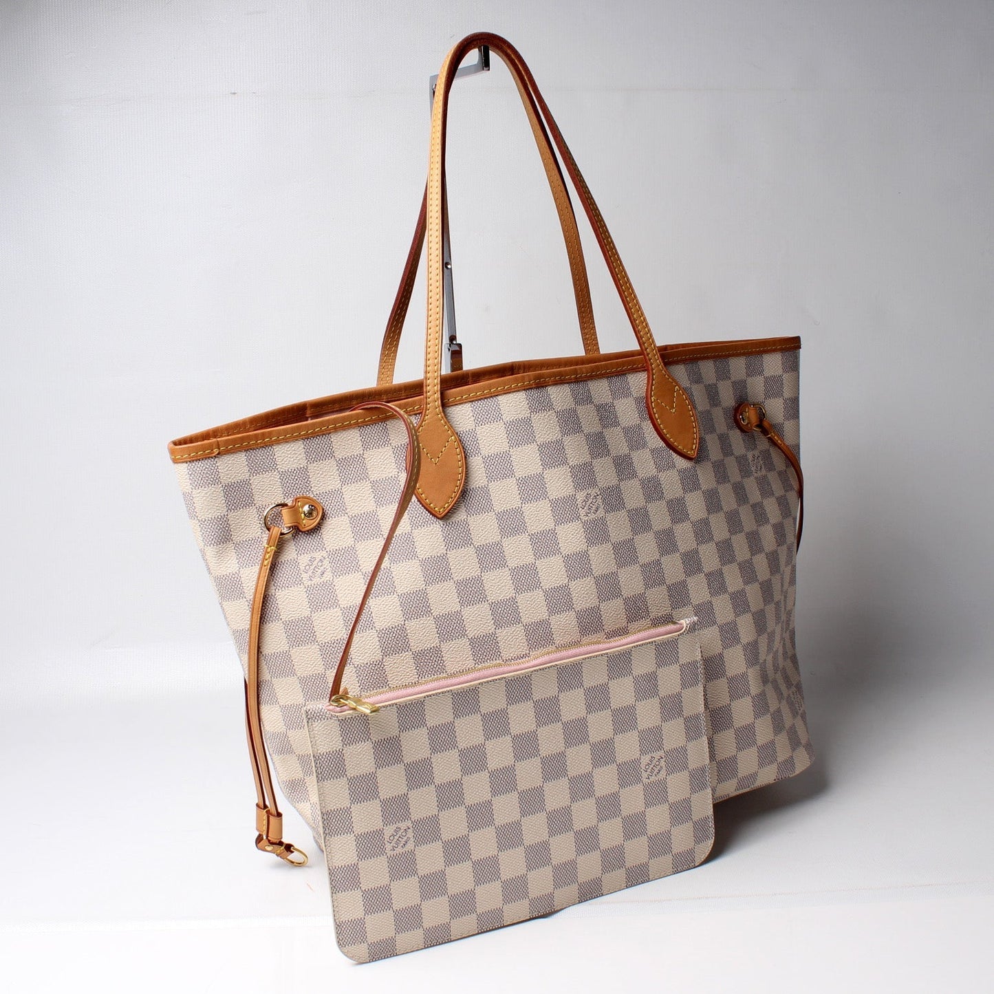 Neverfull MM W/Wallet Damier Azur