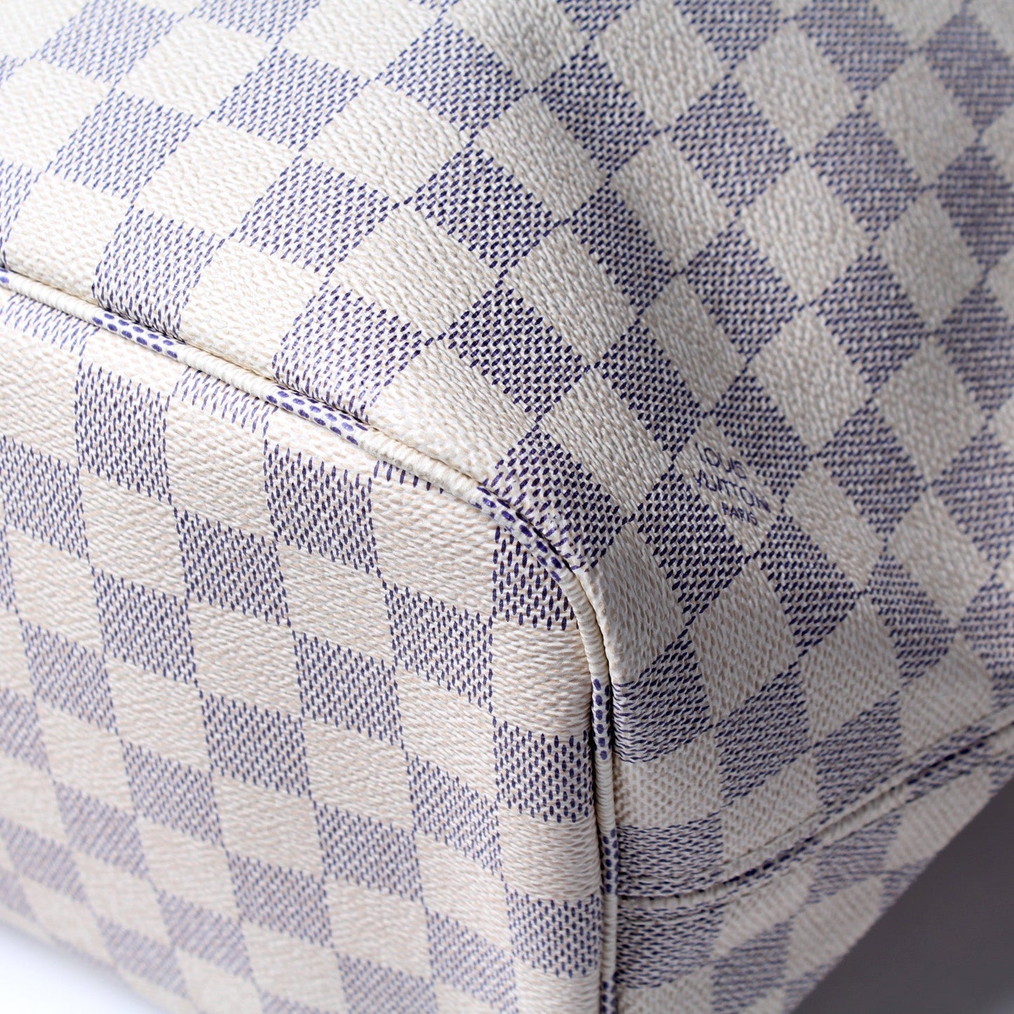 Neverfull MM W/Wallet Damier Azur