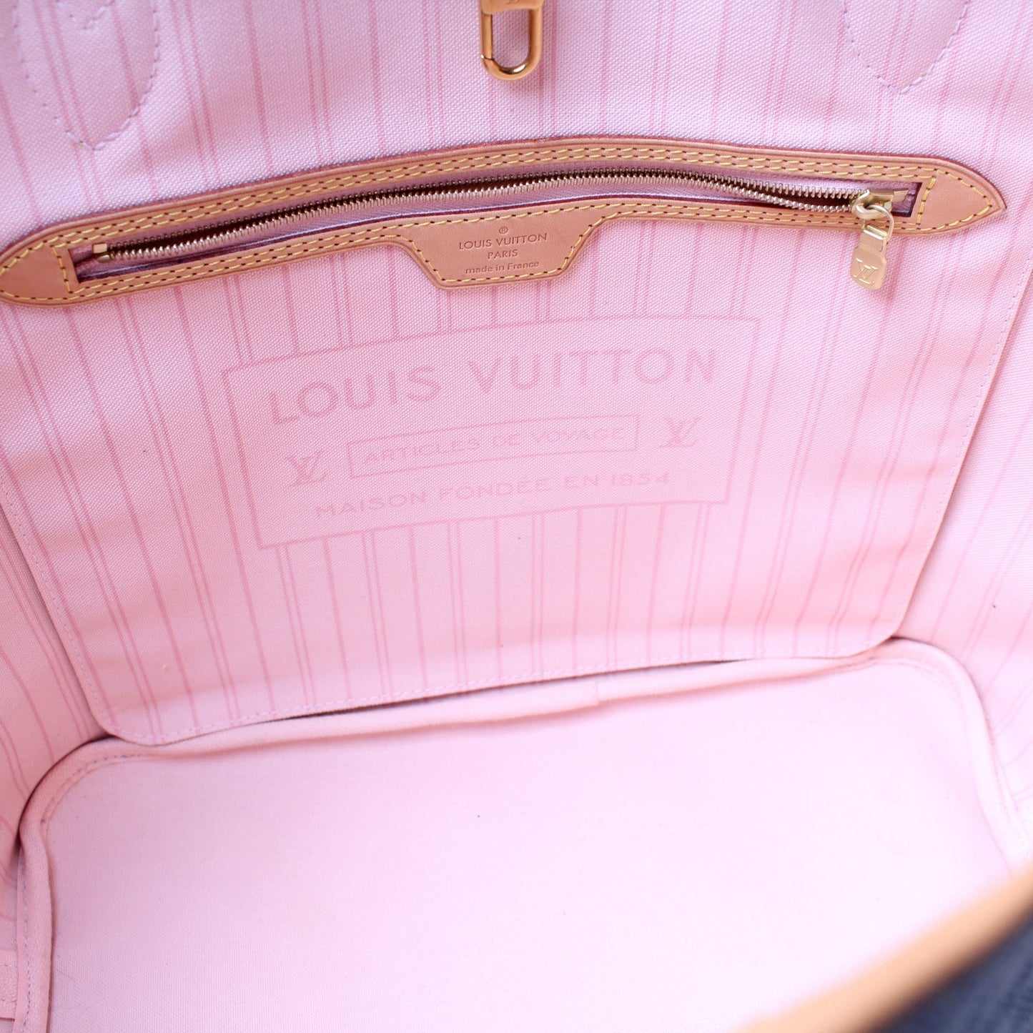 Neverfull MM W/Wallet Damier Azur