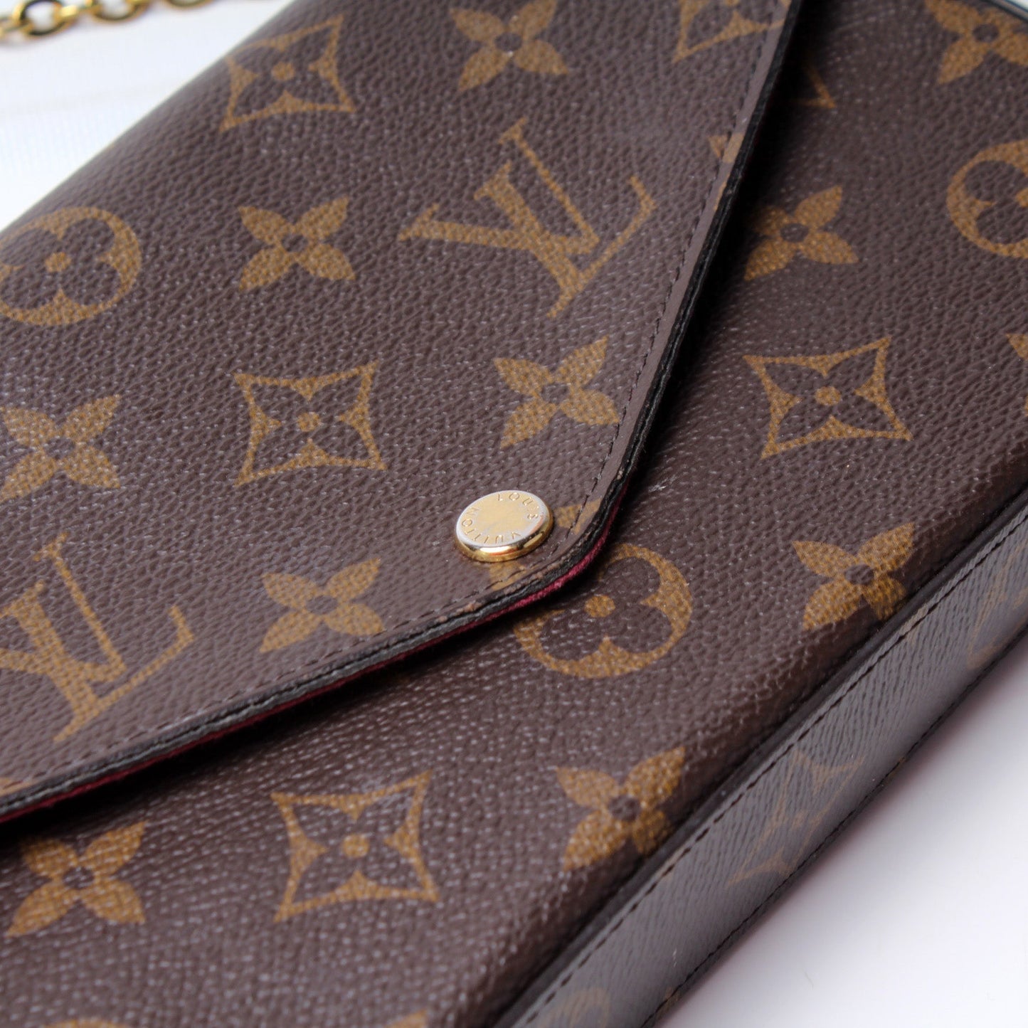 Pochette Felicie Monogram