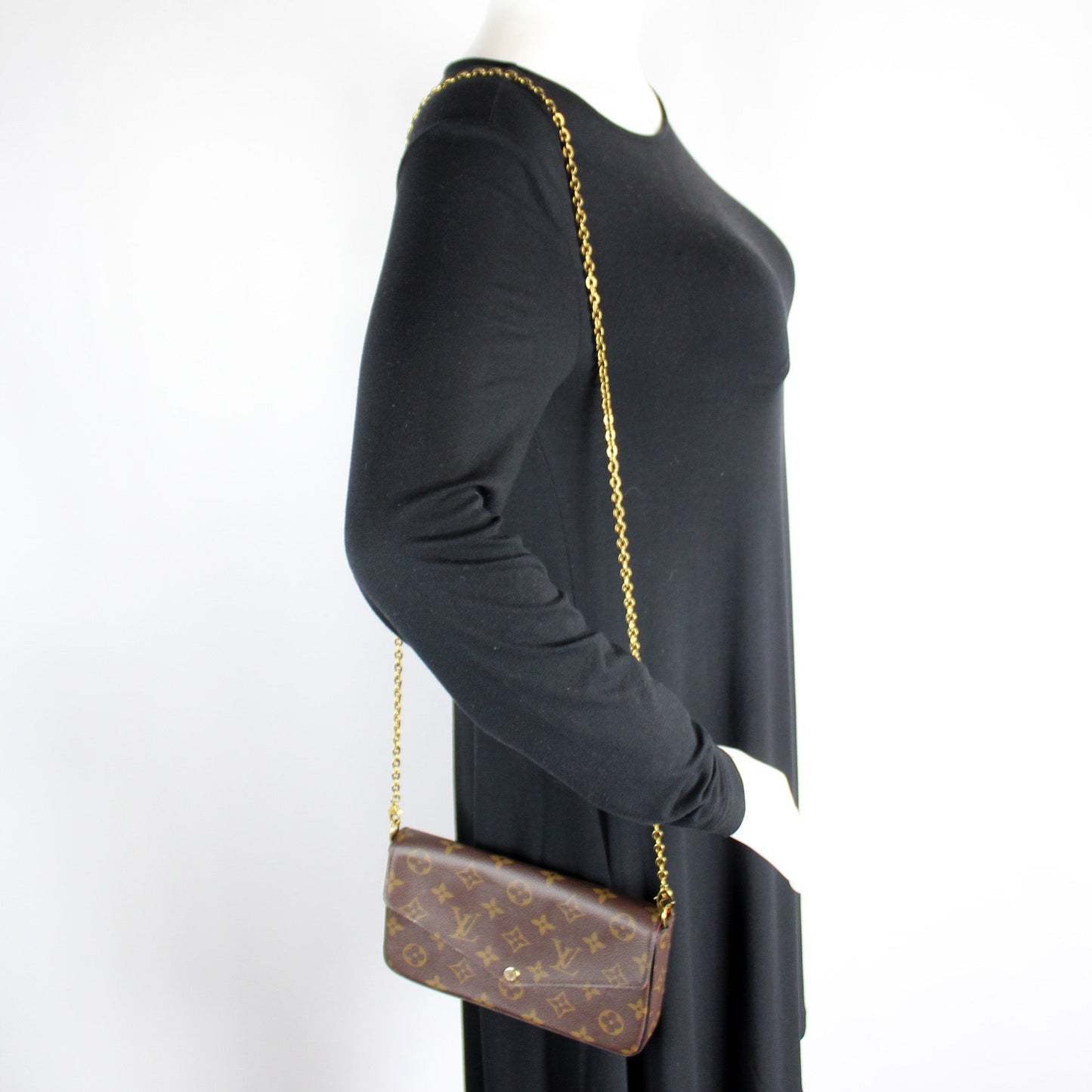 Pochette Felicie Monogram