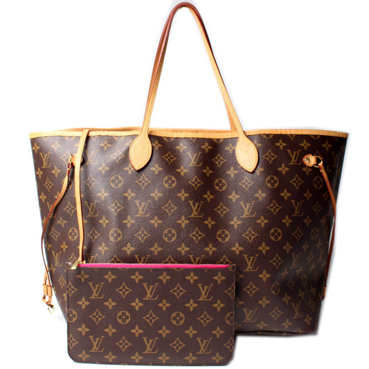 Neverfull W/Wallet GM Monogram