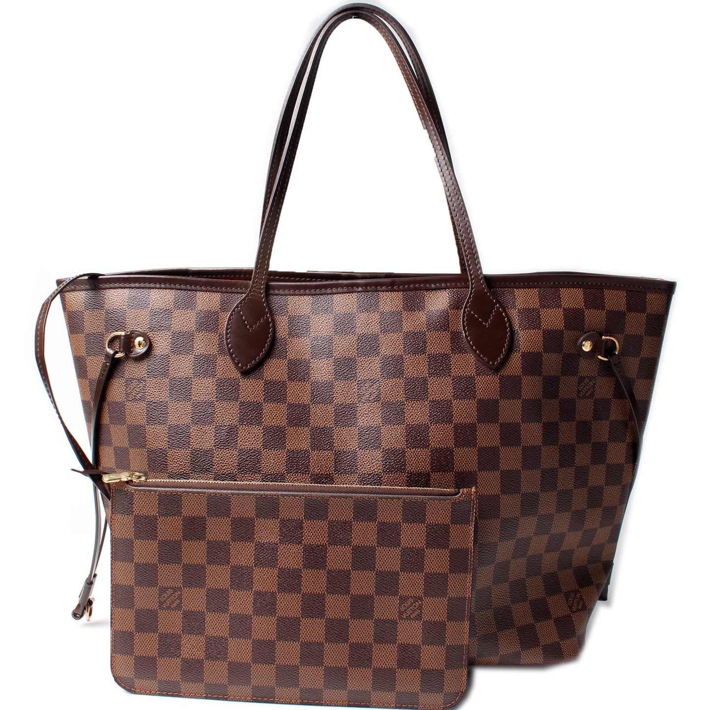 Neverfull MM W/ Wallet Damier Ebene