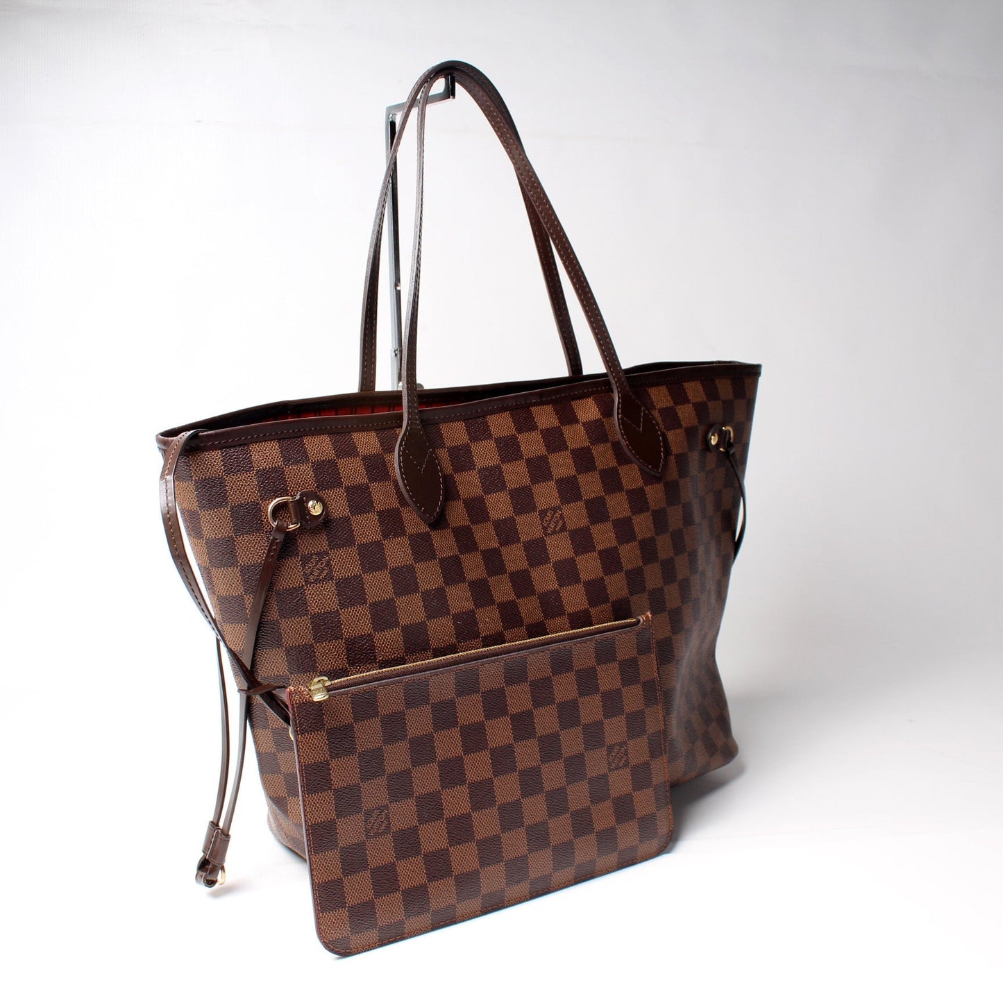 Neverfull MM W/ Wallet Damier Ebene