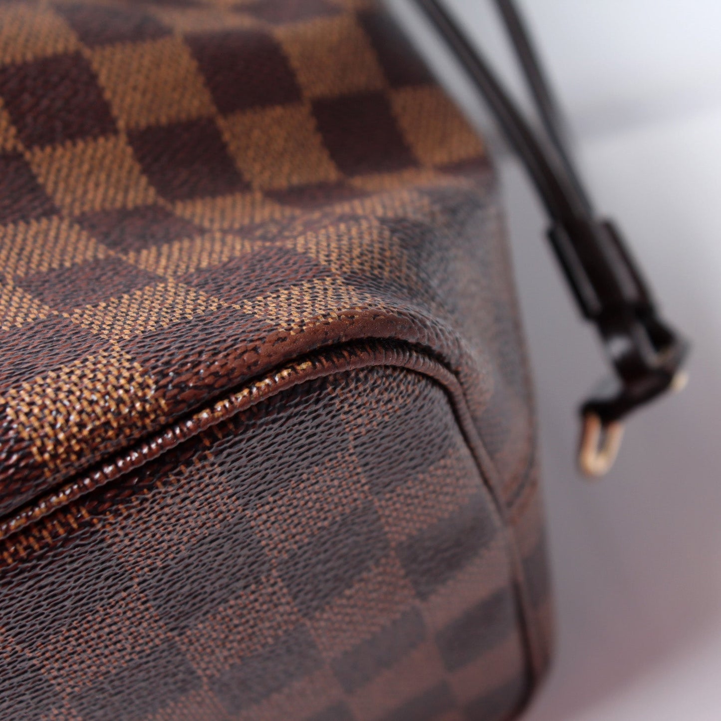 Neverfull MM W/ Wallet Damier Ebene