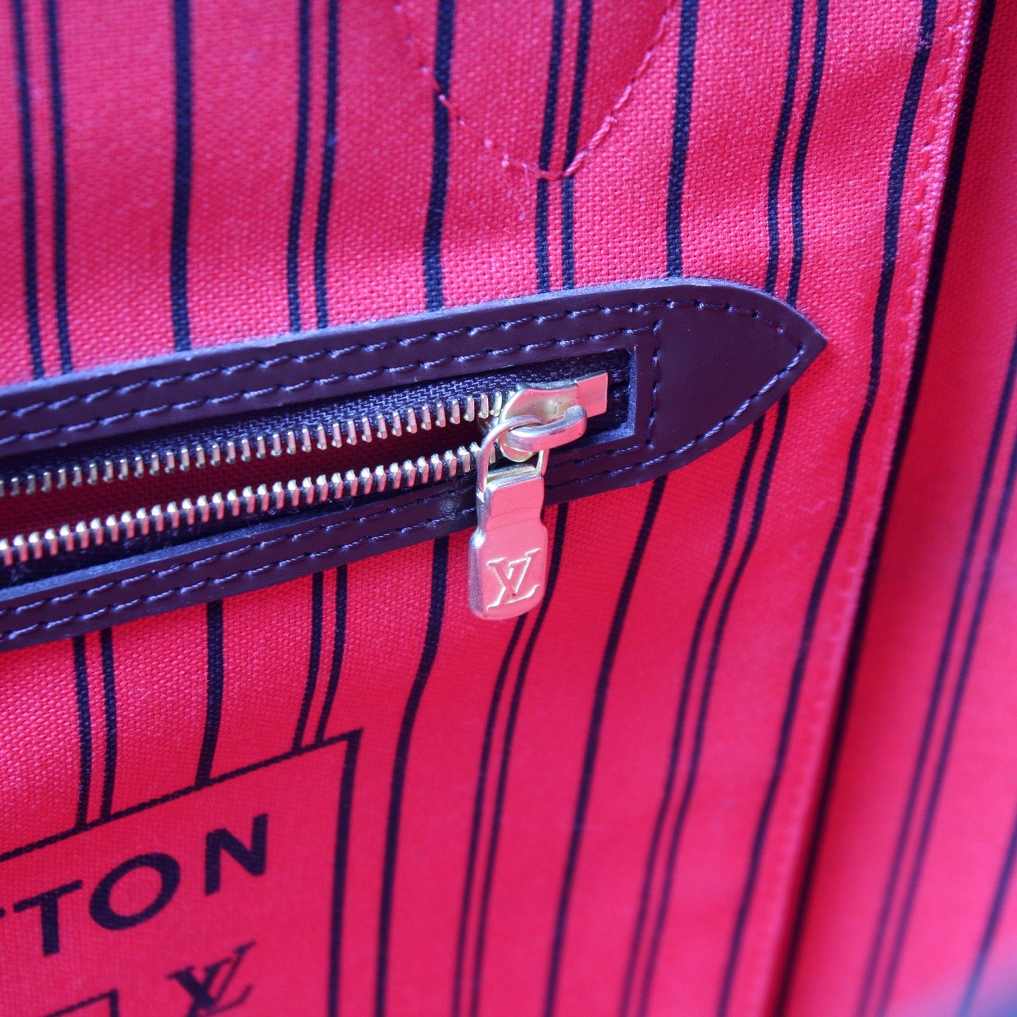 Neverfull MM W/ Wallet Damier Ebene