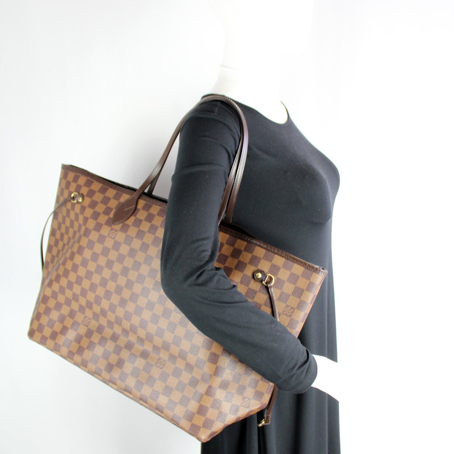 Neverfull GM Damier Ebene