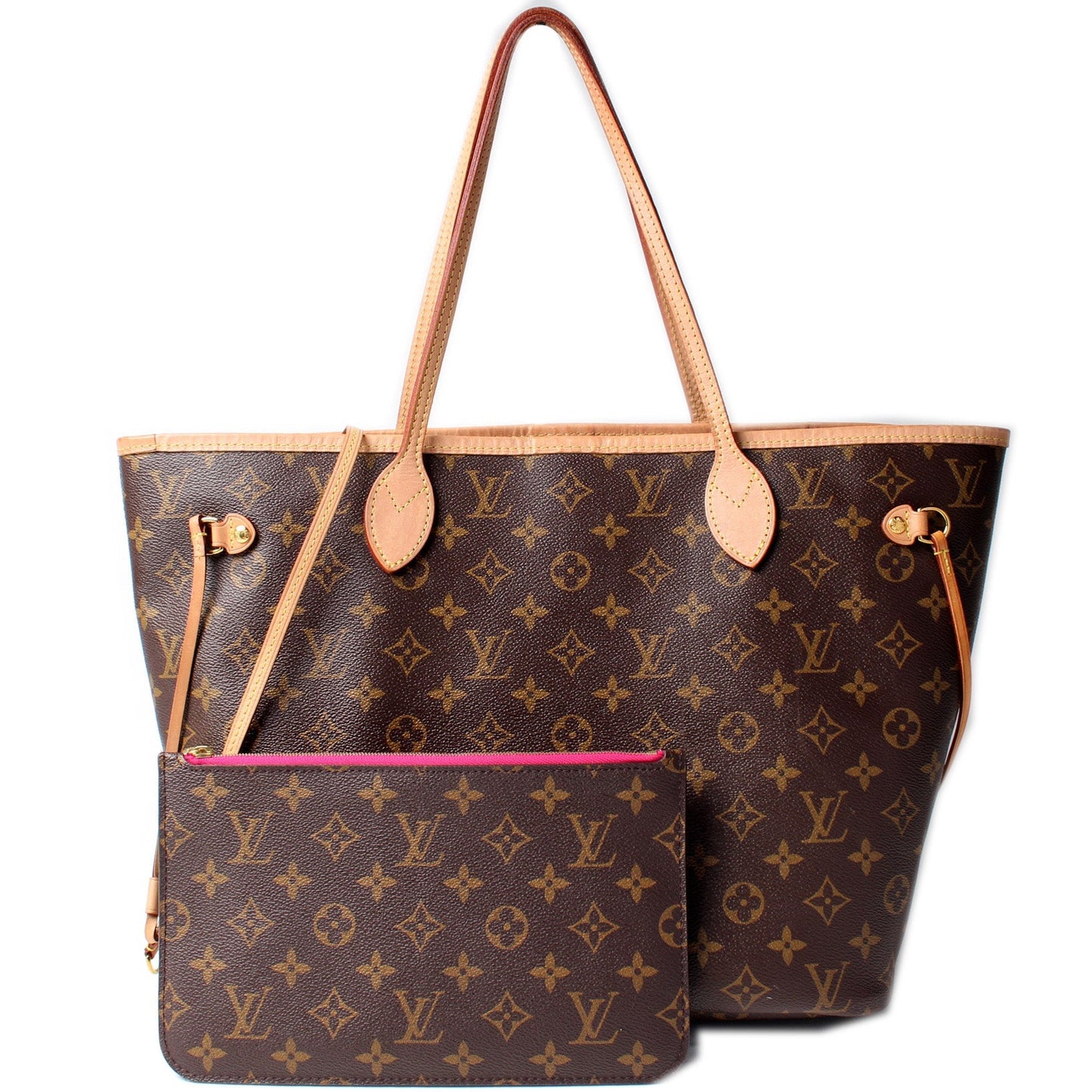 Neverfull MM W/ Wallet Monogram