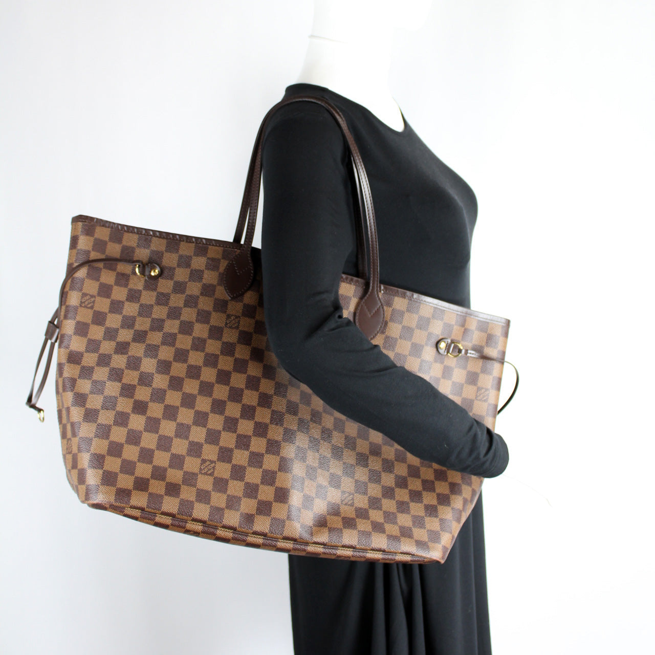 Neverfull GM Damier Ebene