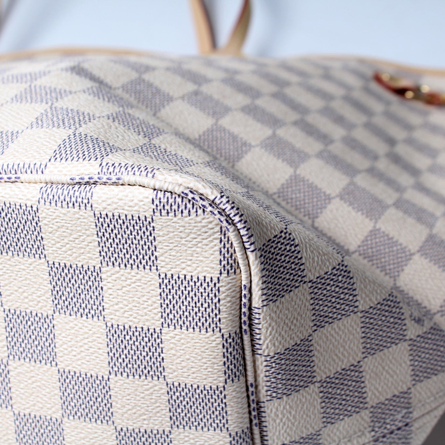 Neverfull W/ Wallet GM Damier Azur