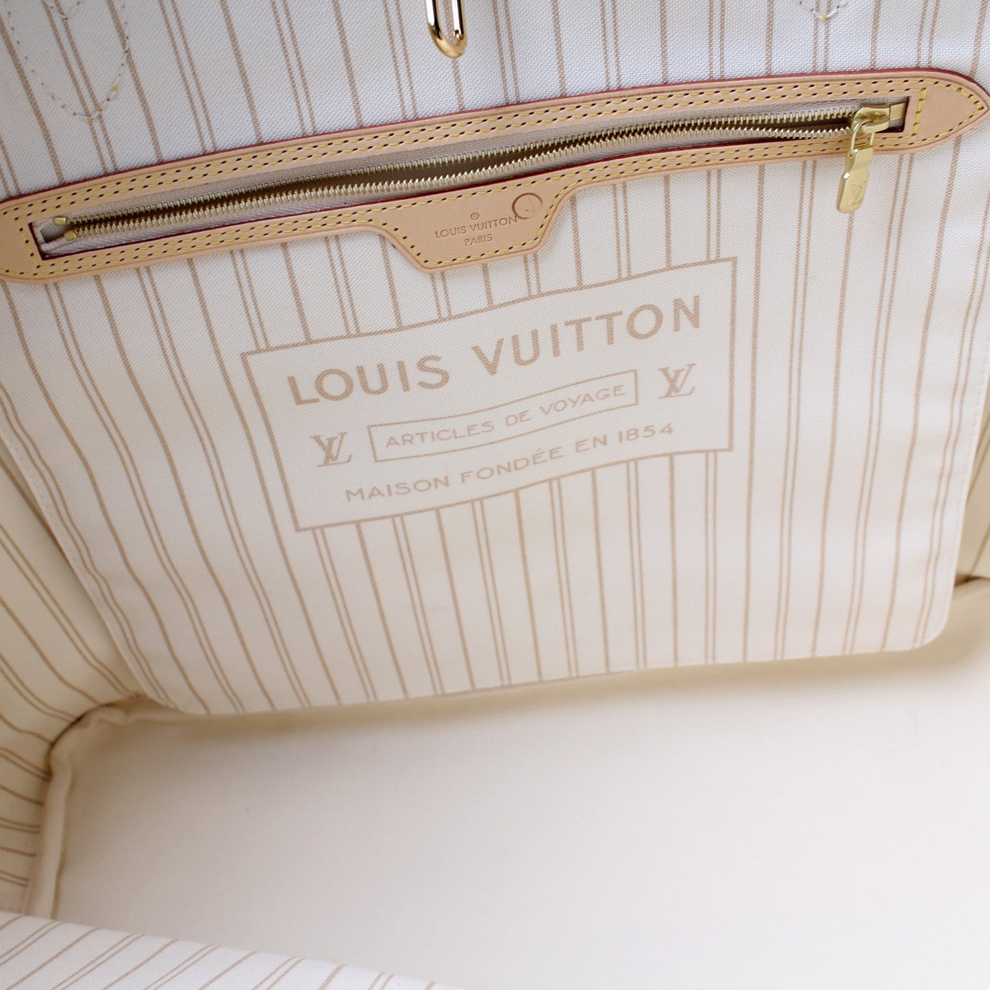 Neverfull W/ Wallet GM Damier Azur