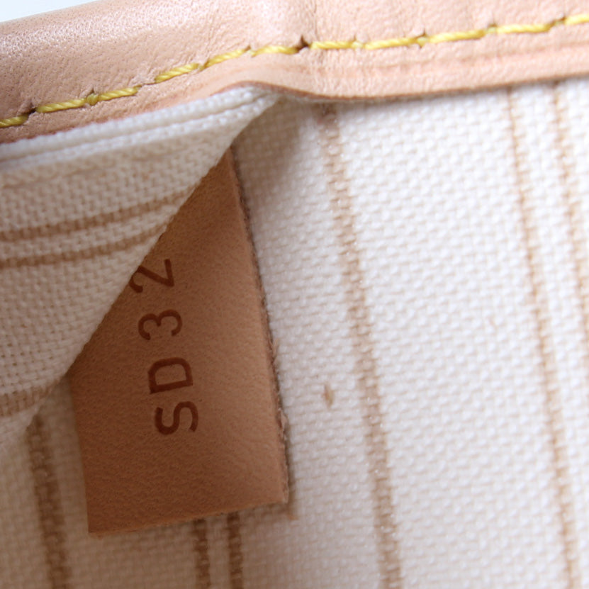 Neverfull W/ Wallet GM Damier Azur