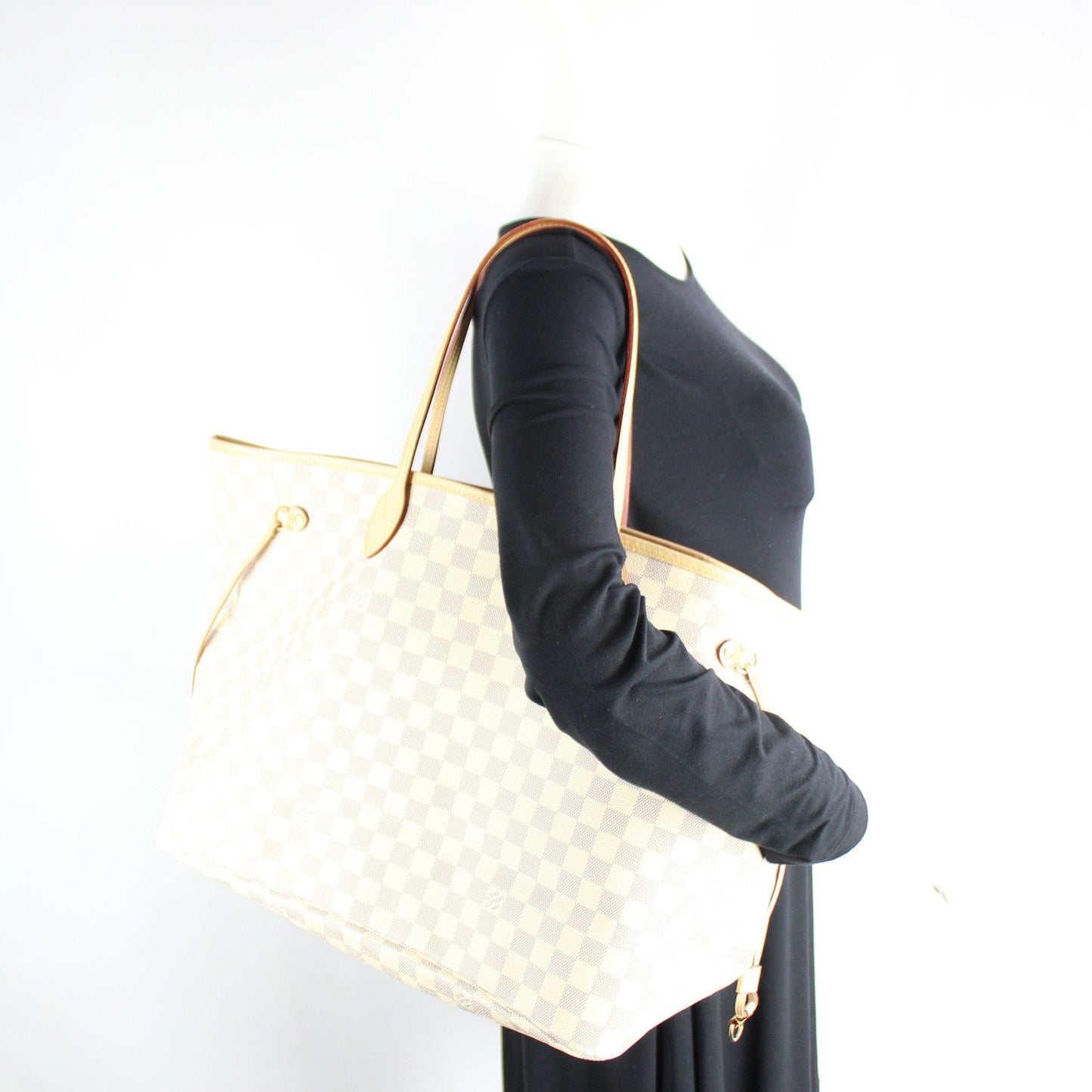 Neverfull W/ Wallet GM Damier Azur
