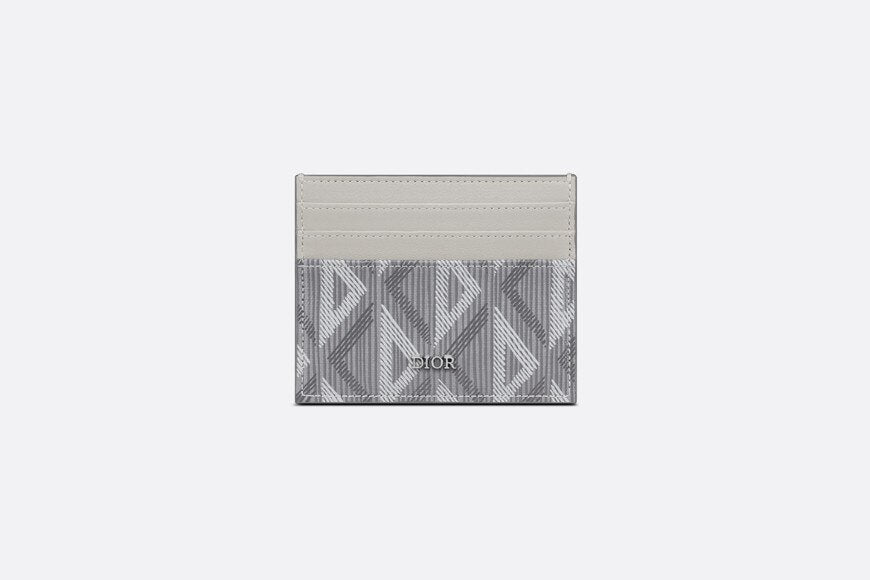 Card Holder • Dior Gray CD Diamond Canvas