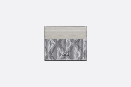 Card Holder • Dior Gray CD Diamond Canvas
