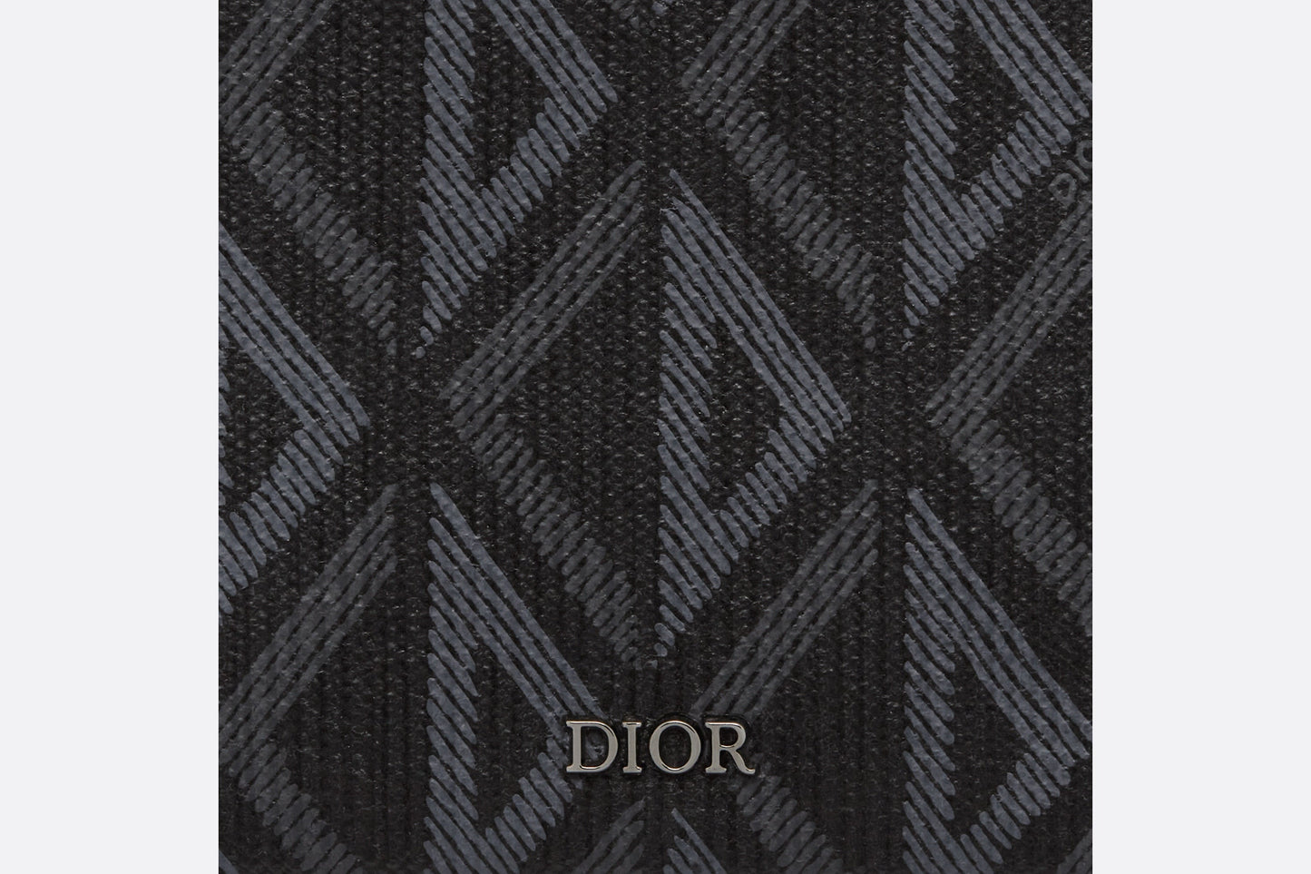 Wallet • Black CD Diamond Canvas