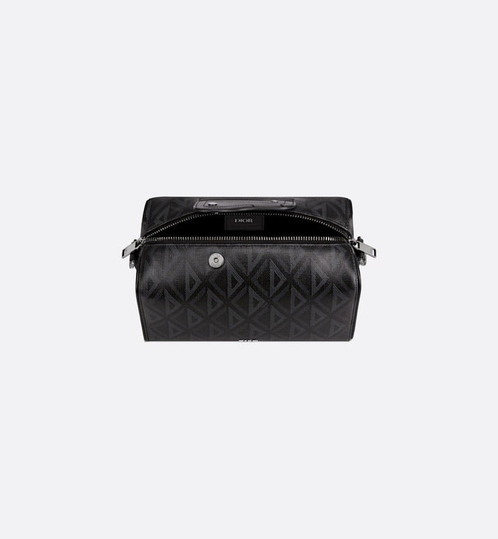 Dior Lingot 22 Bag • Black CD Diamond Canvas