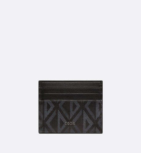 Card Holder • Black CD Diamond Canvas