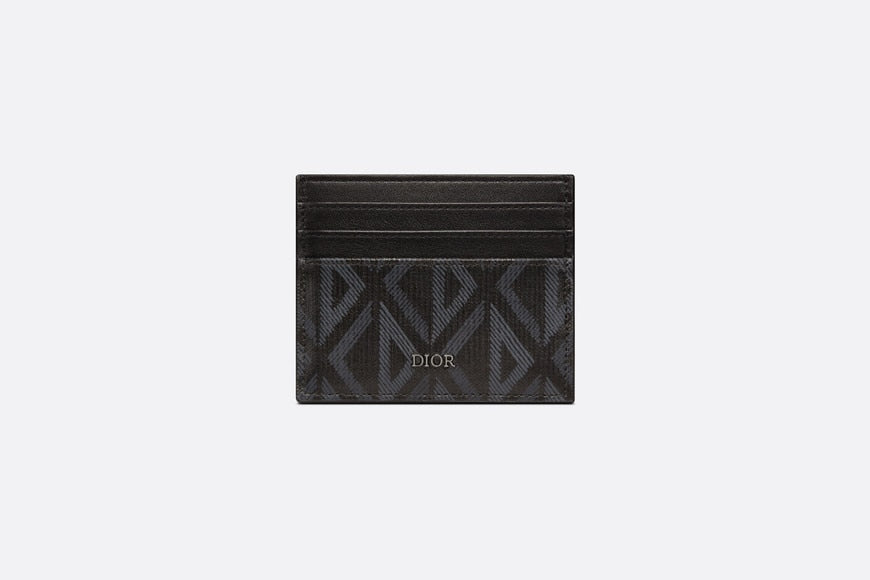 Card Holder • Black CD Diamond Canvas