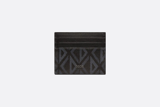 Card Holder • Black CD Diamond Canvas