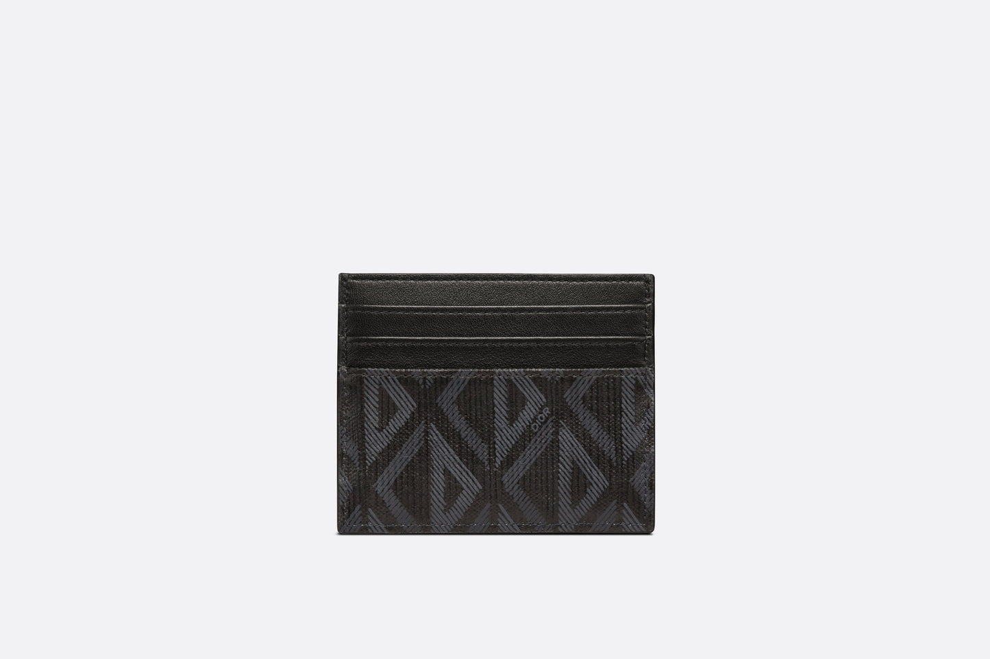 Card Holder • Black CD Diamond Canvas