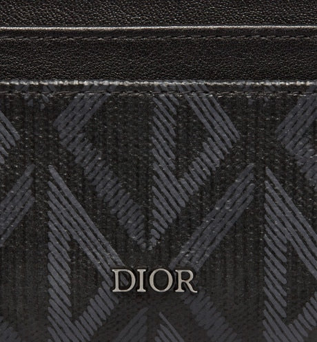 Card Holder • Black CD Diamond Canvas