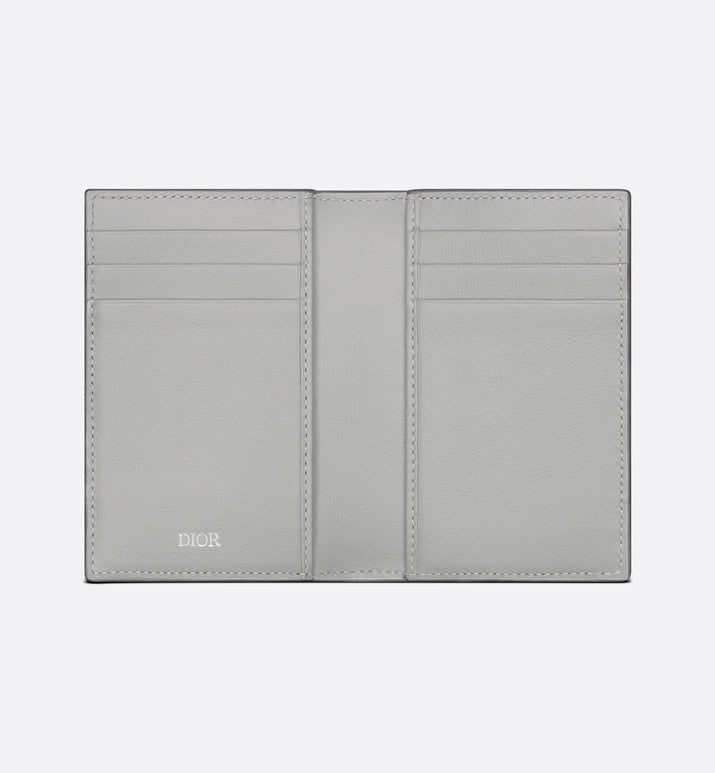 Bi-Fold Card Holder • Dior Gray CD Diamond Canvas