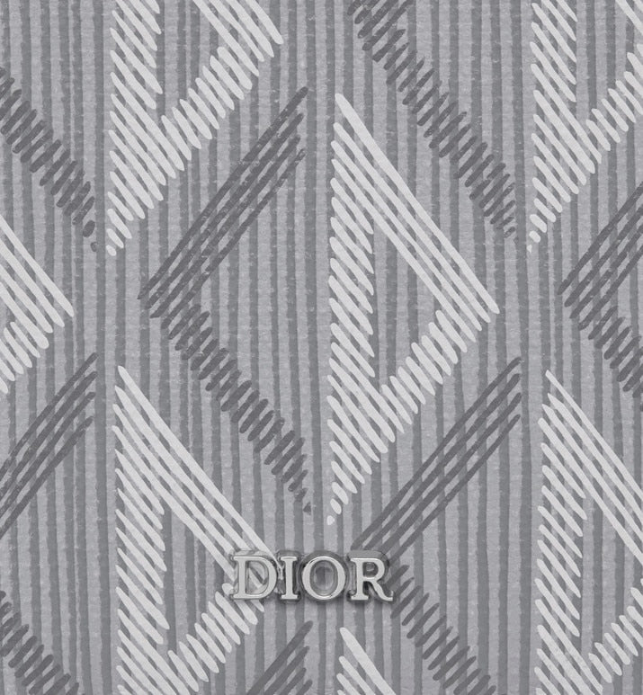 Bi-Fold Card Holder • Dior Gray CD Diamond Canvas