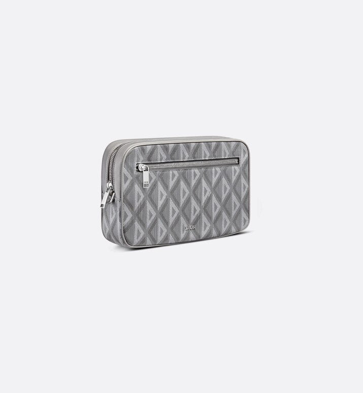 Toiletry Bag • Dior Gray CD Diamond Canvas