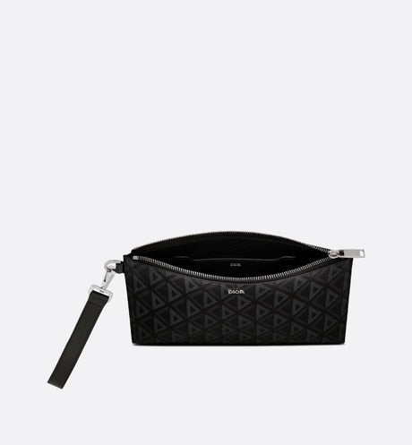 A5 Pouch • Black CD Diamond Canvas