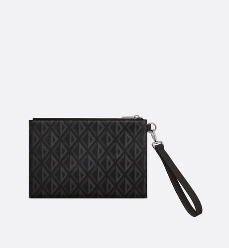 A5 Pouch • Black CD Diamond Canvas