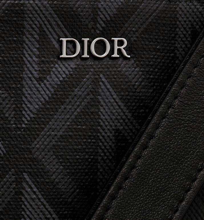 A5 Pouch • Black CD Diamond Canvas