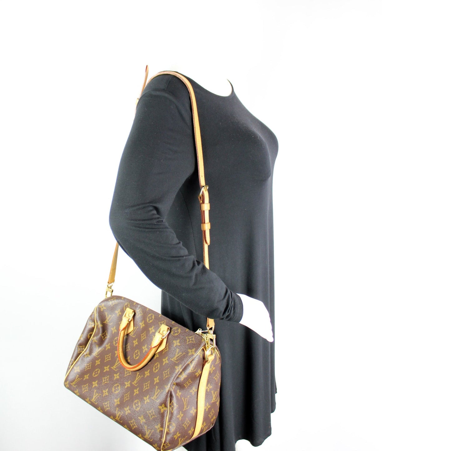 Speedy 30 w/Strap Monogram