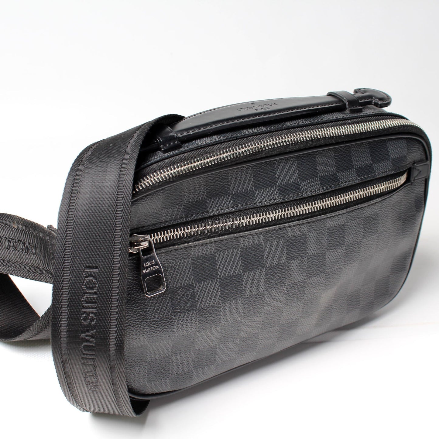 Ambler Bum Bag Damier Graphite