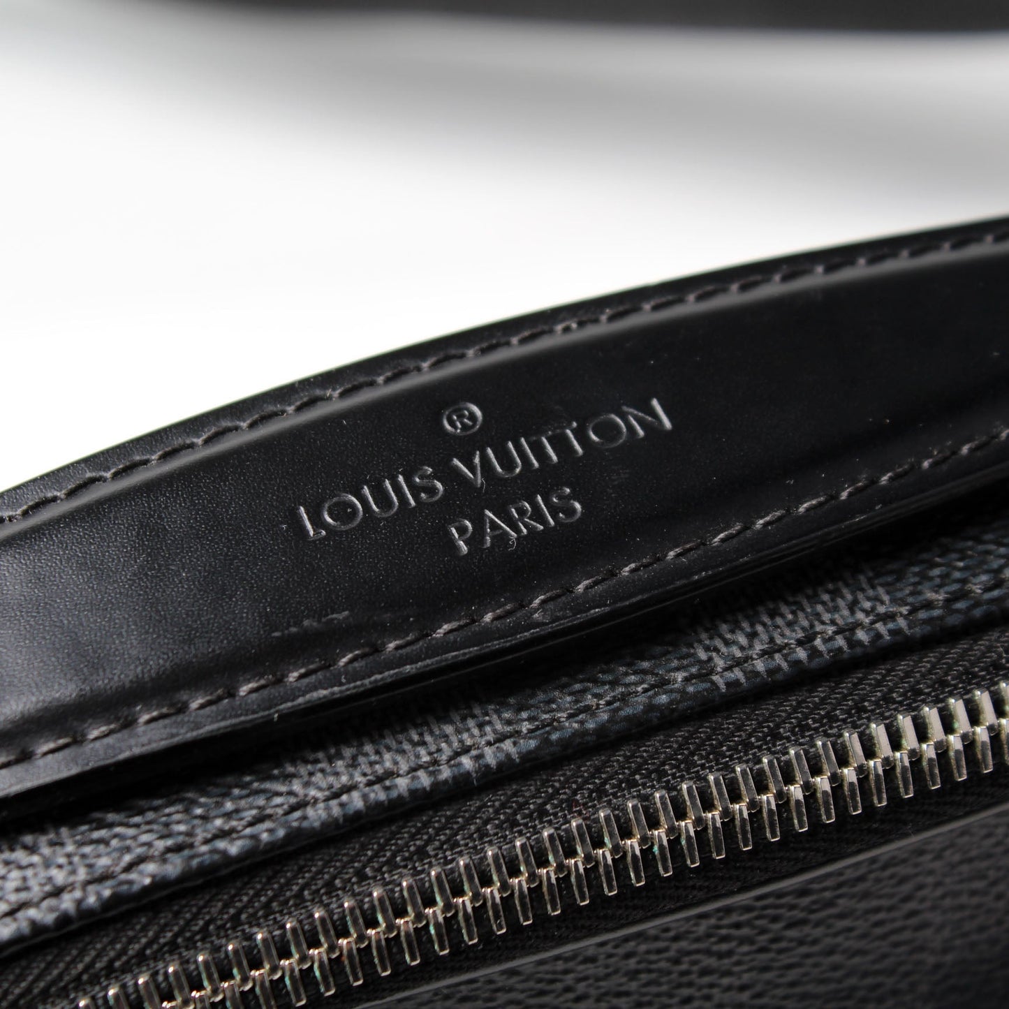 Ambler Bum Bag Damier Graphite