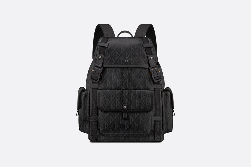 Dior Hit the Road Backpack • Black CD Diamond Canvas