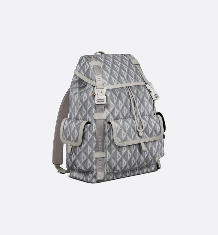 Dior Hit the Road Backpack • Dior Gray CD Diamond Canvas
