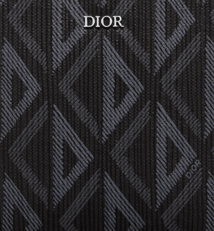 Messenger Pouch • Black CD Diamond Canvas