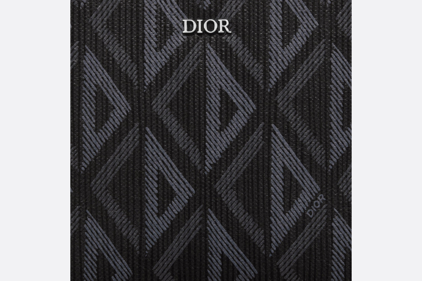 Messenger Pouch • Black CD Diamond Canvas