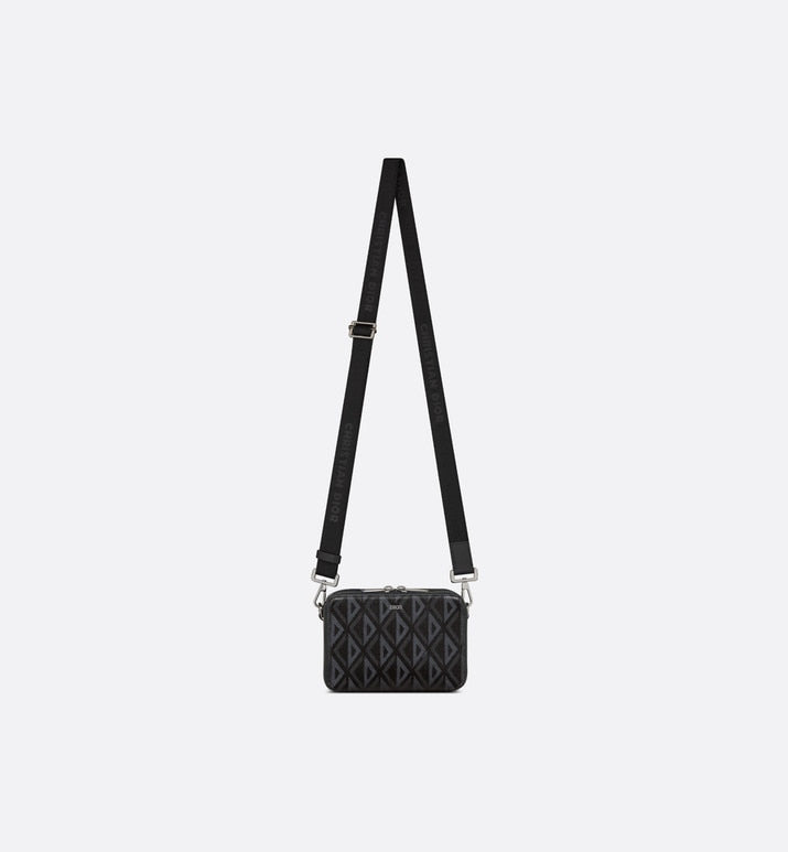Messenger Pouch • Black CD Diamond Canvas